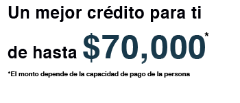 Hasta $70 mil sin comisiones